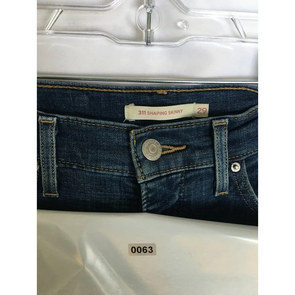 Levis 511 Shaping Skinny Jeans Dark Wash Denim W29
